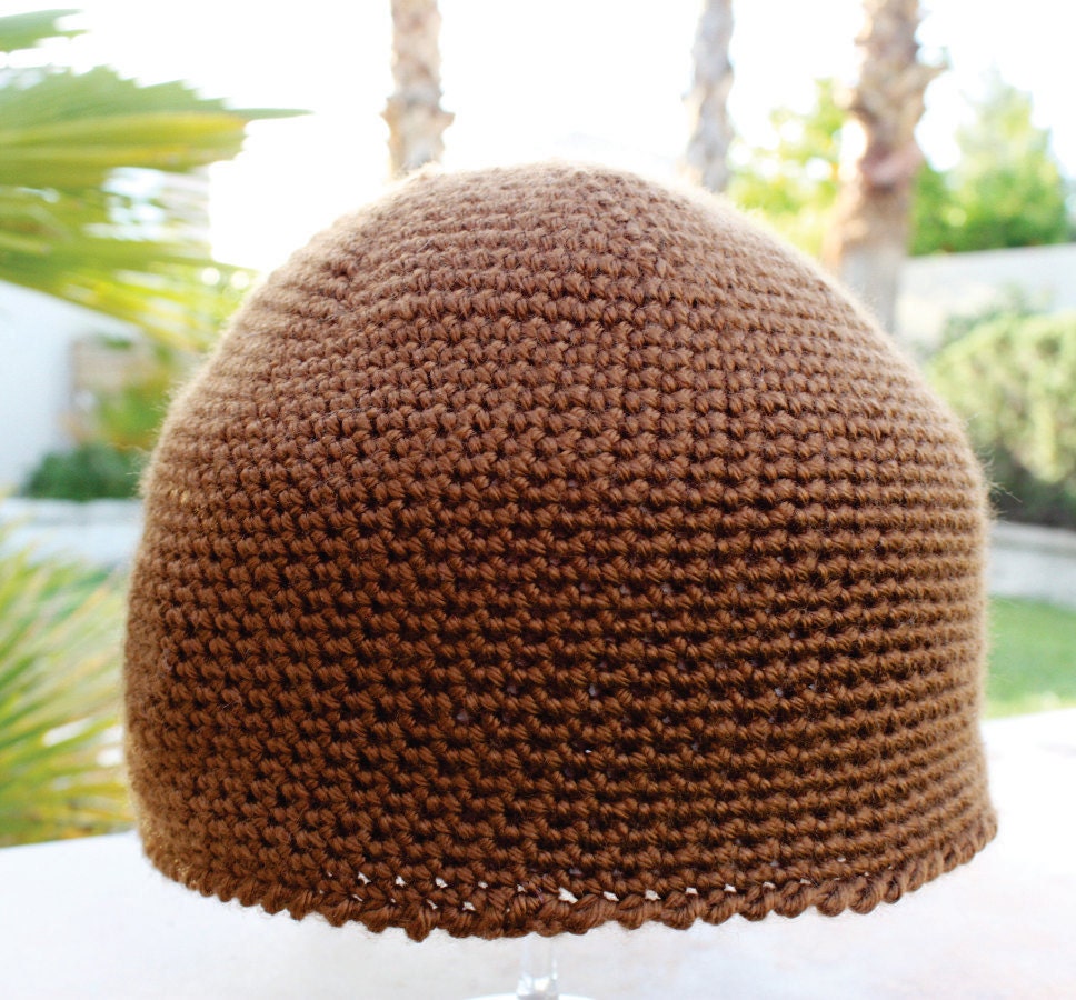 Walrus With Tusks Hat:  Aquatic Marine Life Lover Kawaii Handmade Crochet Beanie Hat