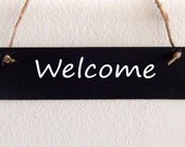 Chalkboard Sign for Wedding Decor or Home -- Rustic Blackboard Decoration