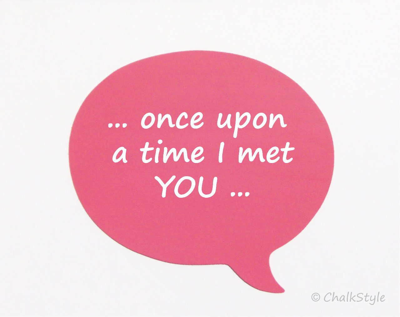 Pink CHALKBOARD Speech Bubble -- Oval for Weddings or Photobooth Prop or Baby Girl Shower Il_170x135