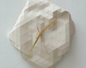 Faceted Wall Clock