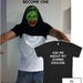 Zombie disguise shirt funny zombie shirt S-3XL