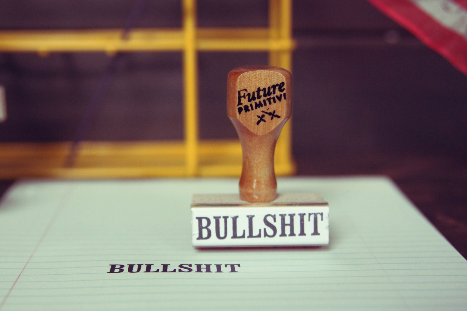 BULLSHIT // Rubber Stamp