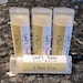 Spice it up with 3 Chai Tea Lip Balm Tubes - All Natural Beeswax Lip Salve Chapstick from Lee the Beekeeper
