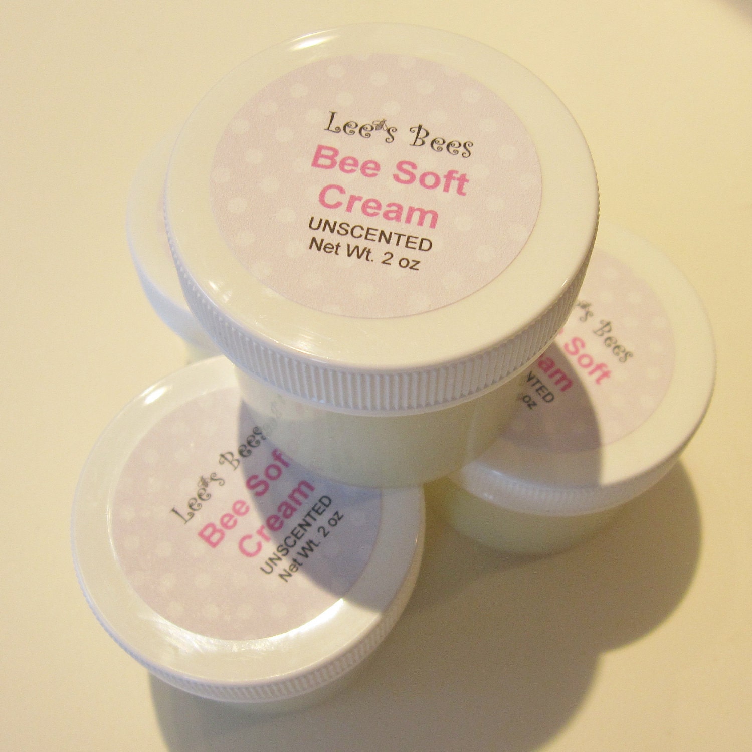 Bee Soft UNSCENTED Cream - Fragrance Free Beeswax AWARD WINNING Body Cream from Lee the Beekeeper