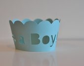 It's a Boy Cupcake Wrappers