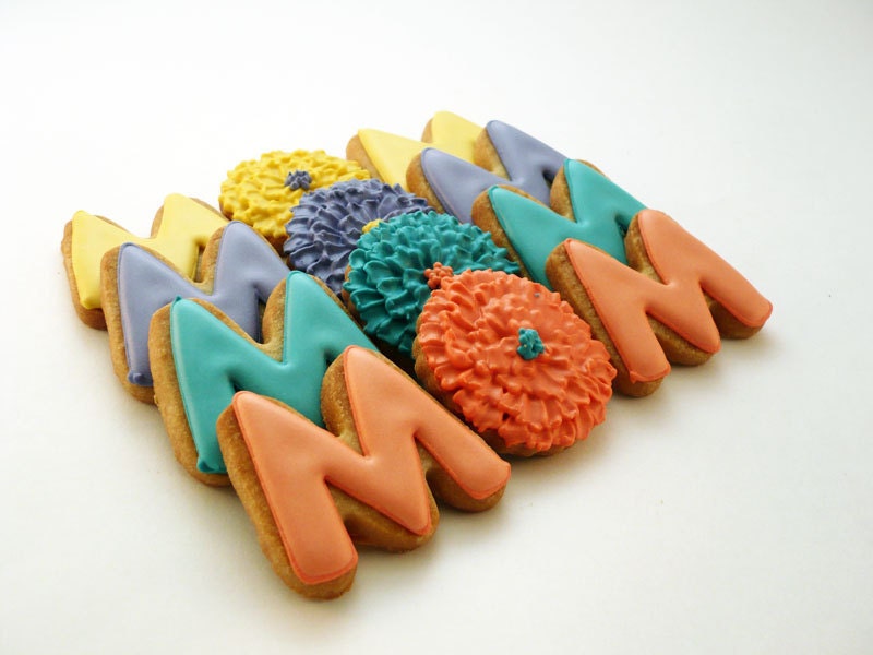 Decorated Cookies - Mother's Day - Mom - 1 dozen