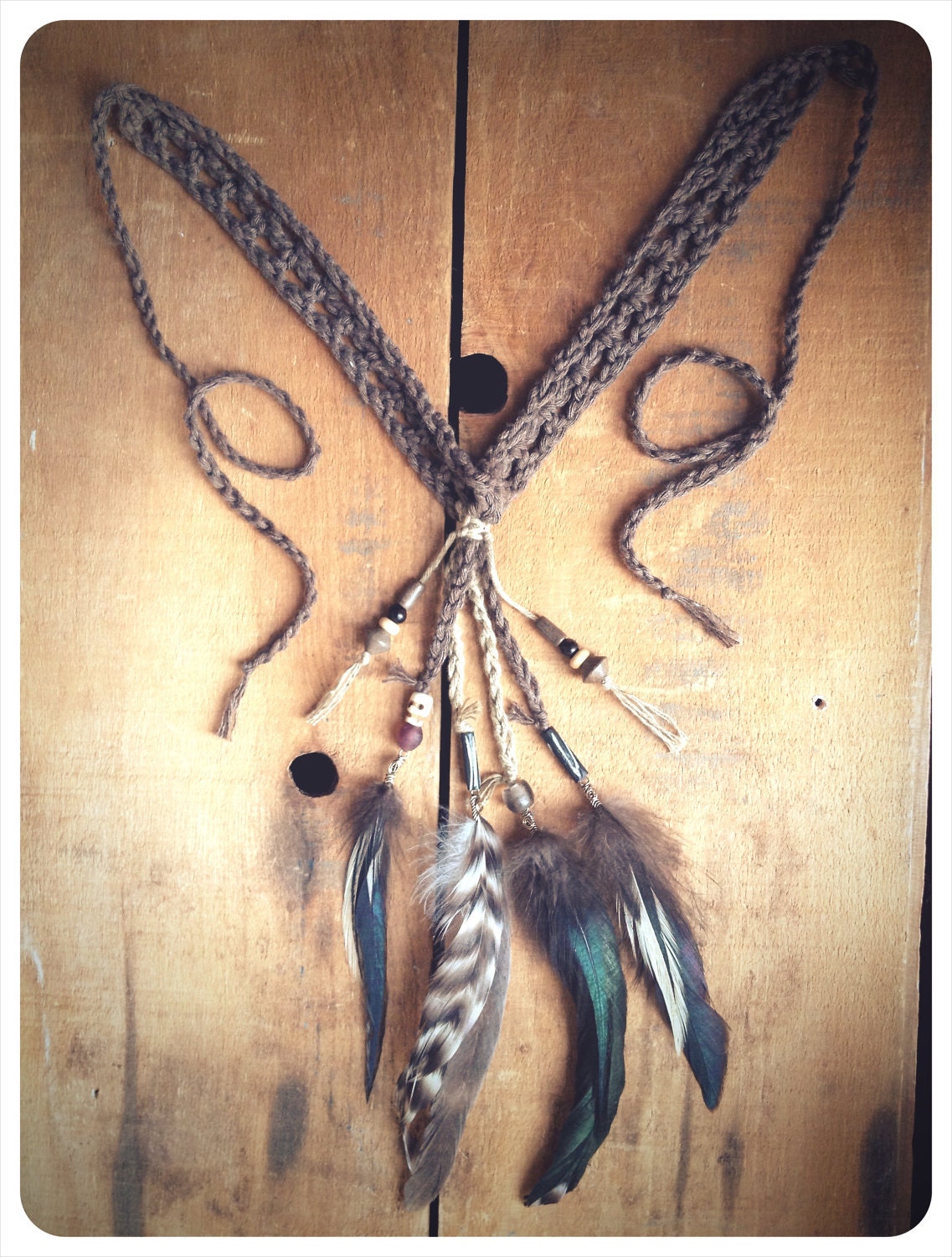 little wolf medicine sash. a tribal talisman. 'in stock/ ready to ship'