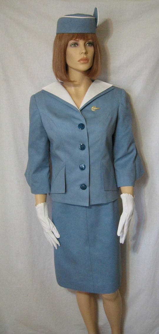 Pan Am Flight Attendant Uniform 85
