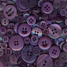 200 Small Assorted Purple buttons