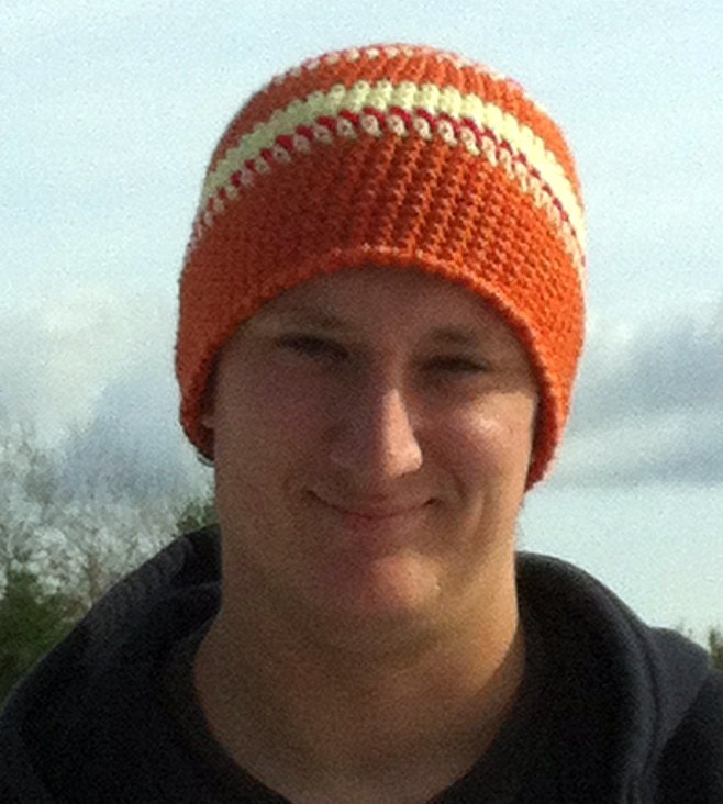 My Little Pony Applejack Applebucking Hat, Orange Crochet Hat