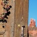 Antique Wooden Door with Chimney Rock in Background-11 x 14 Desert Landcape