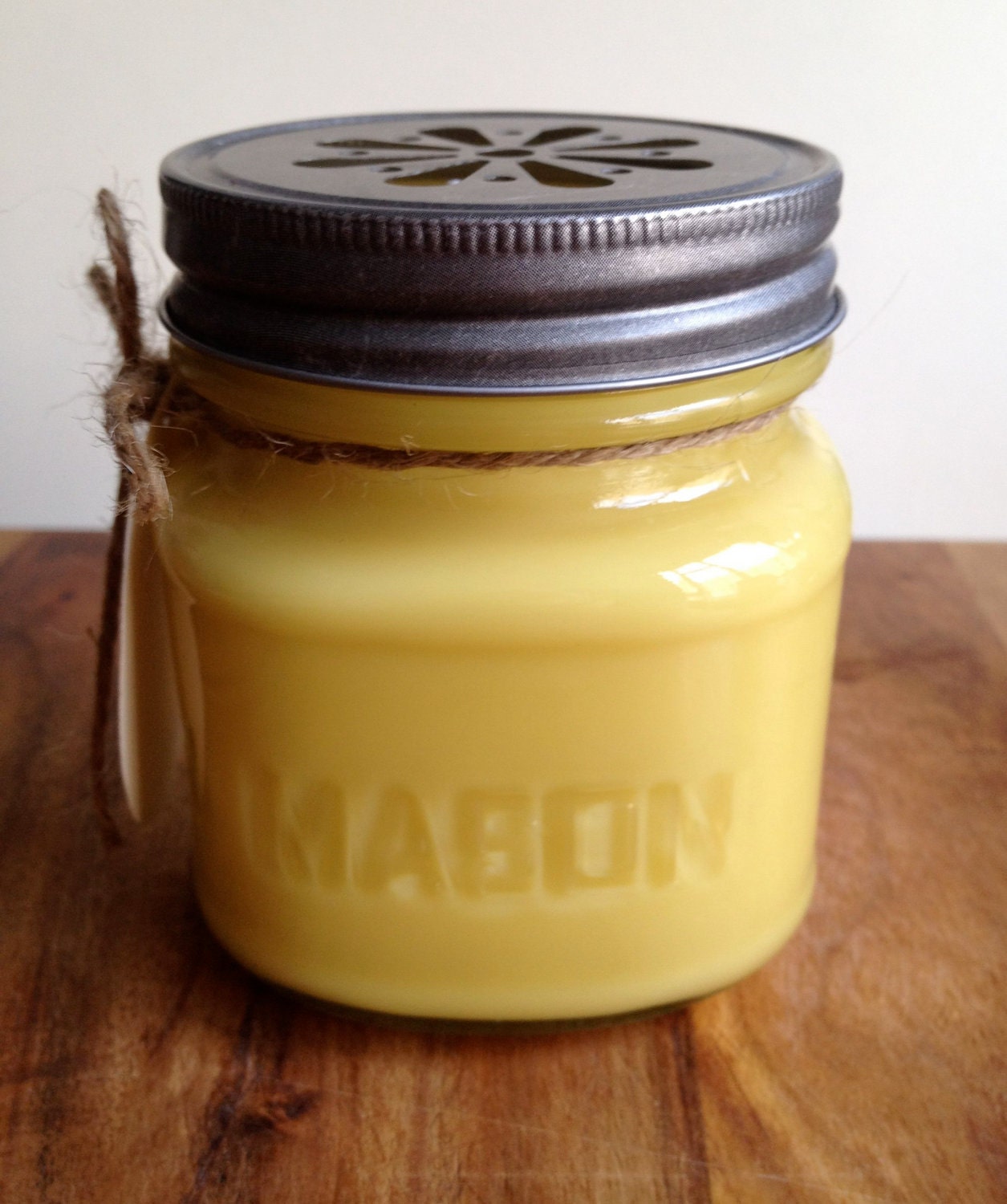 Vanilla Bean Soy Candle 8oz Mason Jar