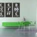 Wall Decal Vintage Subway Art Train Route - Vinyl Wall Art