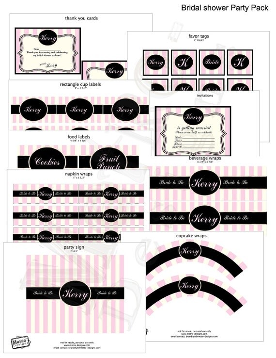 Bride To Be Party Package Il_570xn