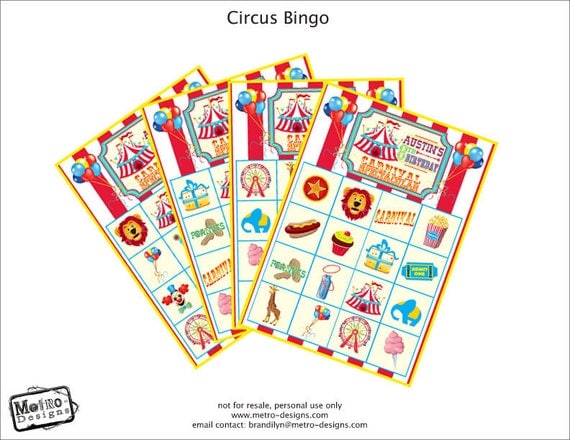 Carnival Party Games Il_570xn
