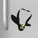 Save the Penguin Fridge Decal