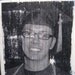 Custom Black and White Photo Block Graduation Ornament or Door Hanger