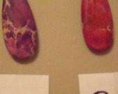 2 Pendants--1 Purple and 1 Hot Fushia Pink--Sold Separately--Both are Same Size and Shape--Free Shipping US