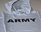 ARMY PT physical training military hoodie screenprint fleece sweater great gift for men husband father wife son