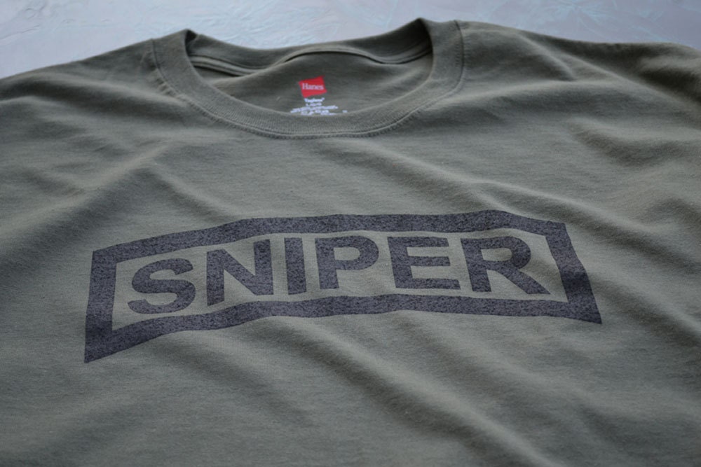 scout sniper t shirt