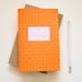 Notebook Set of 2 - Bright Ideas, Tasty Tangerine