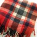 Vintage Wool Blanket / Tartan / Plaid