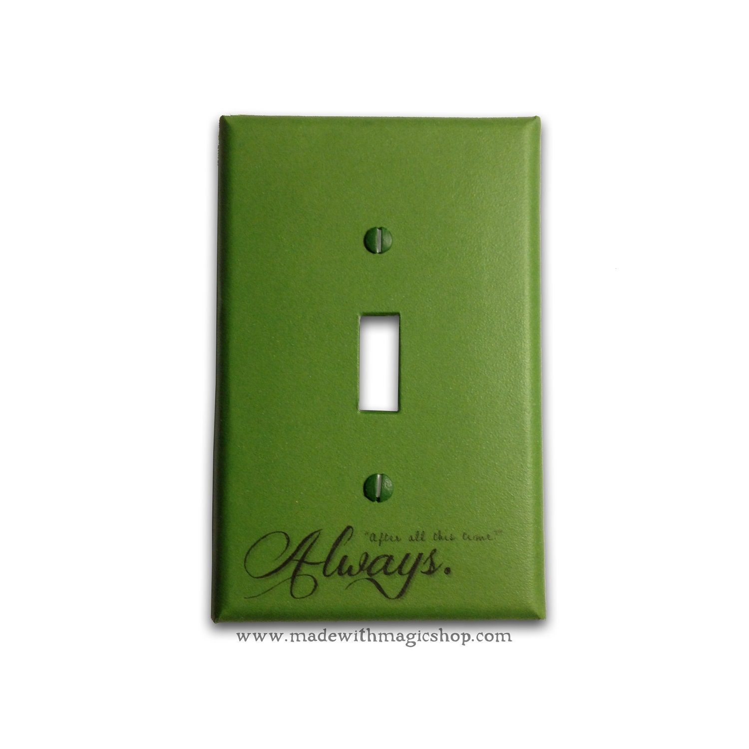 Always - Wizard Inspired Switch Plate