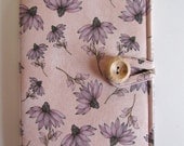eReader Case, Kindle Case, Kindle Fire Case, Kindle Touch Cover, Kobo Vox Cover, Sony Case, eBook - Book Style- Flowers in Mauve