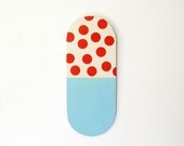 Turquoise and Red Pill