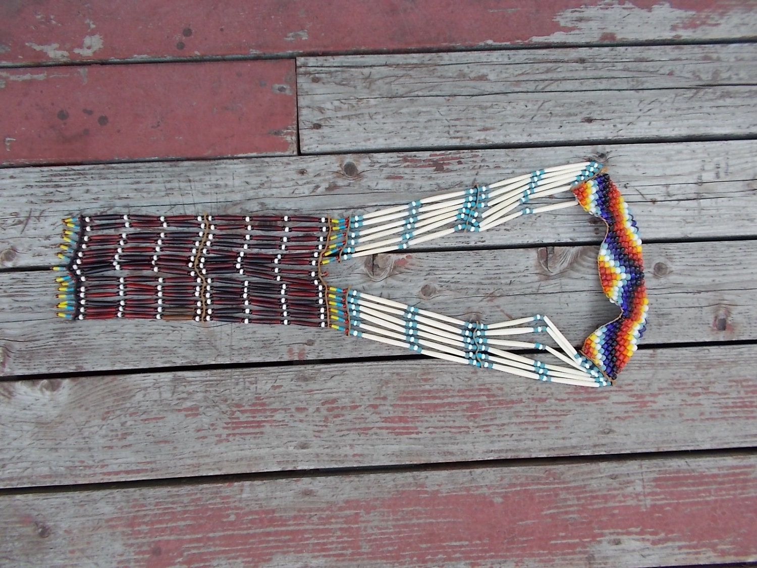 Native American design - Ceremonial breastplate - Sunset