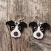 Earrings Jewelry Pit Bull Pittie Dog Breed Pet Lover Aluminum Custom Rivets