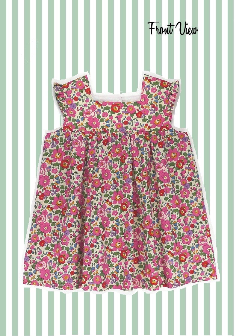 Girl's Liberty Print Blouse/ Top