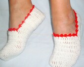 FREE SHiPPiNG valantine  white Healthy Booties Home slippers