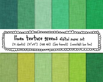 digital paper linen texture green, photography backgrounds, st patricks day linen patterns for personal use and small commercial use - 332