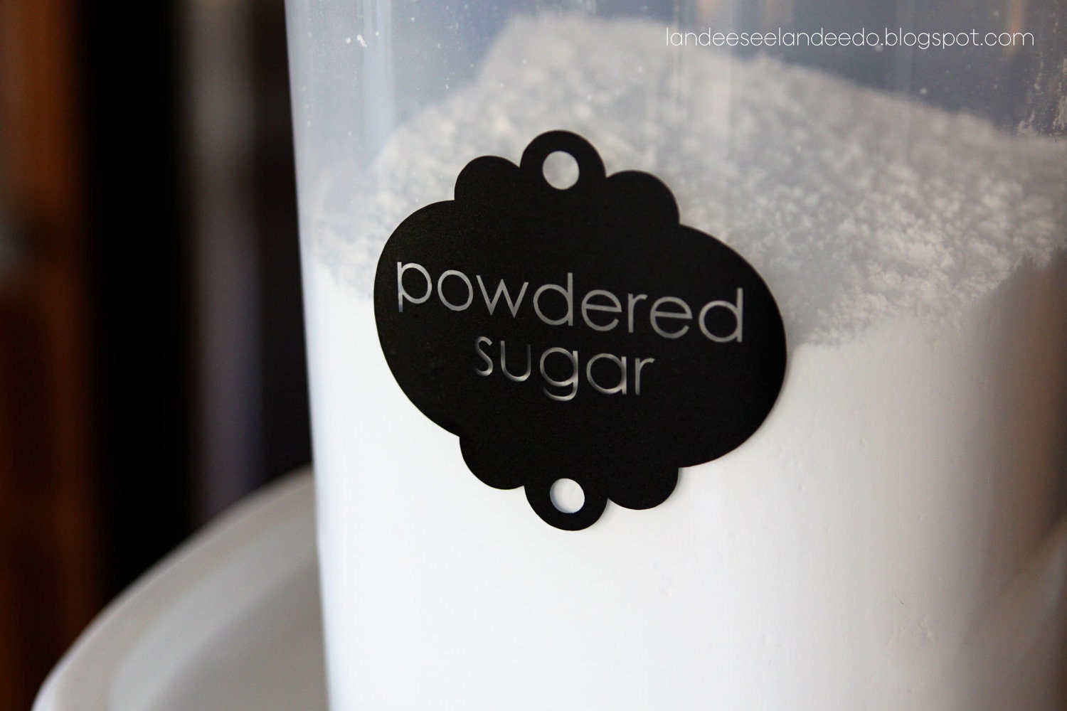 Canister Labels-- Set of 8, not customizable