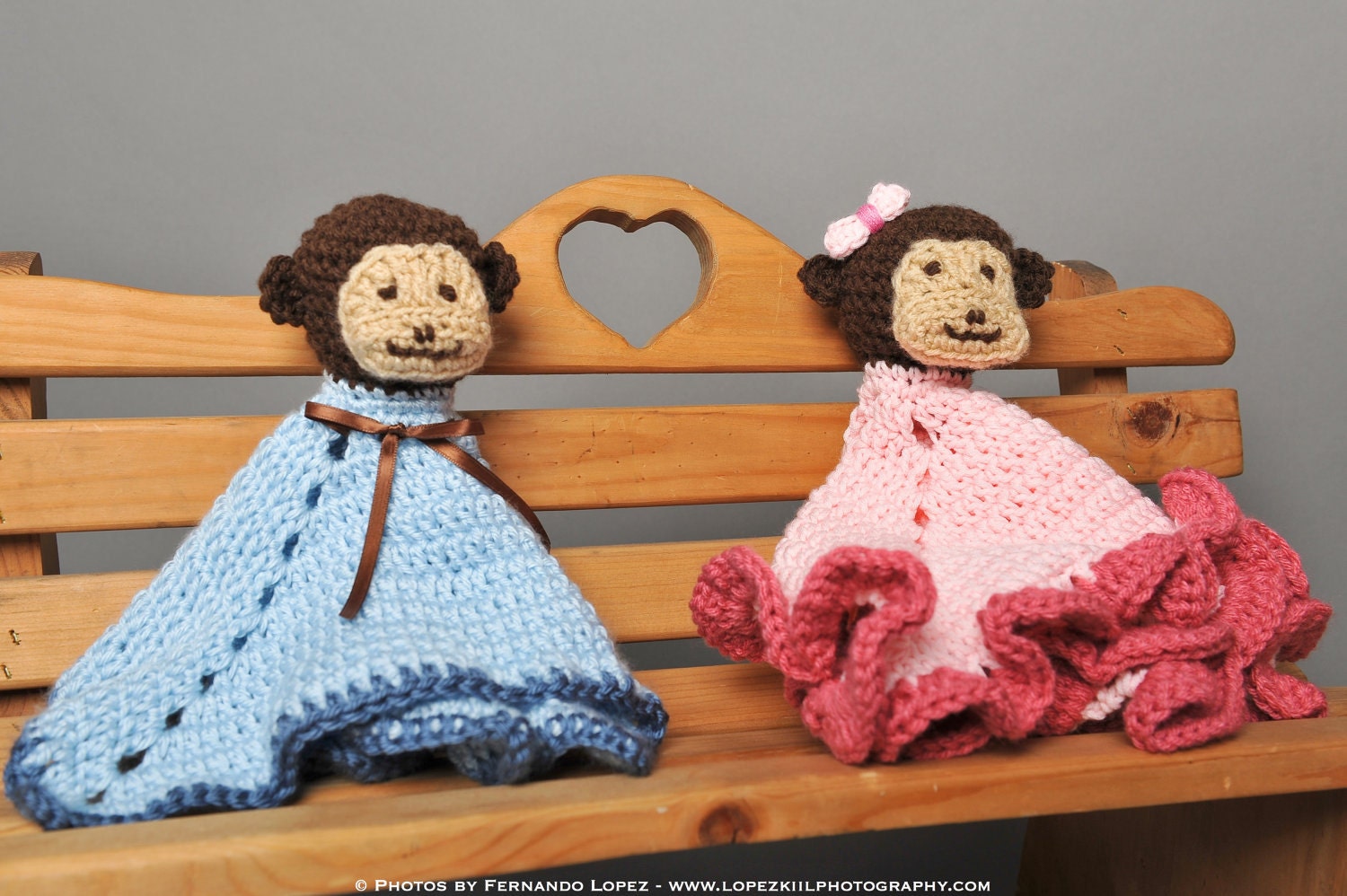 Immediate Download - Monkey Lovey with Blanket Body Crochet Pattern
