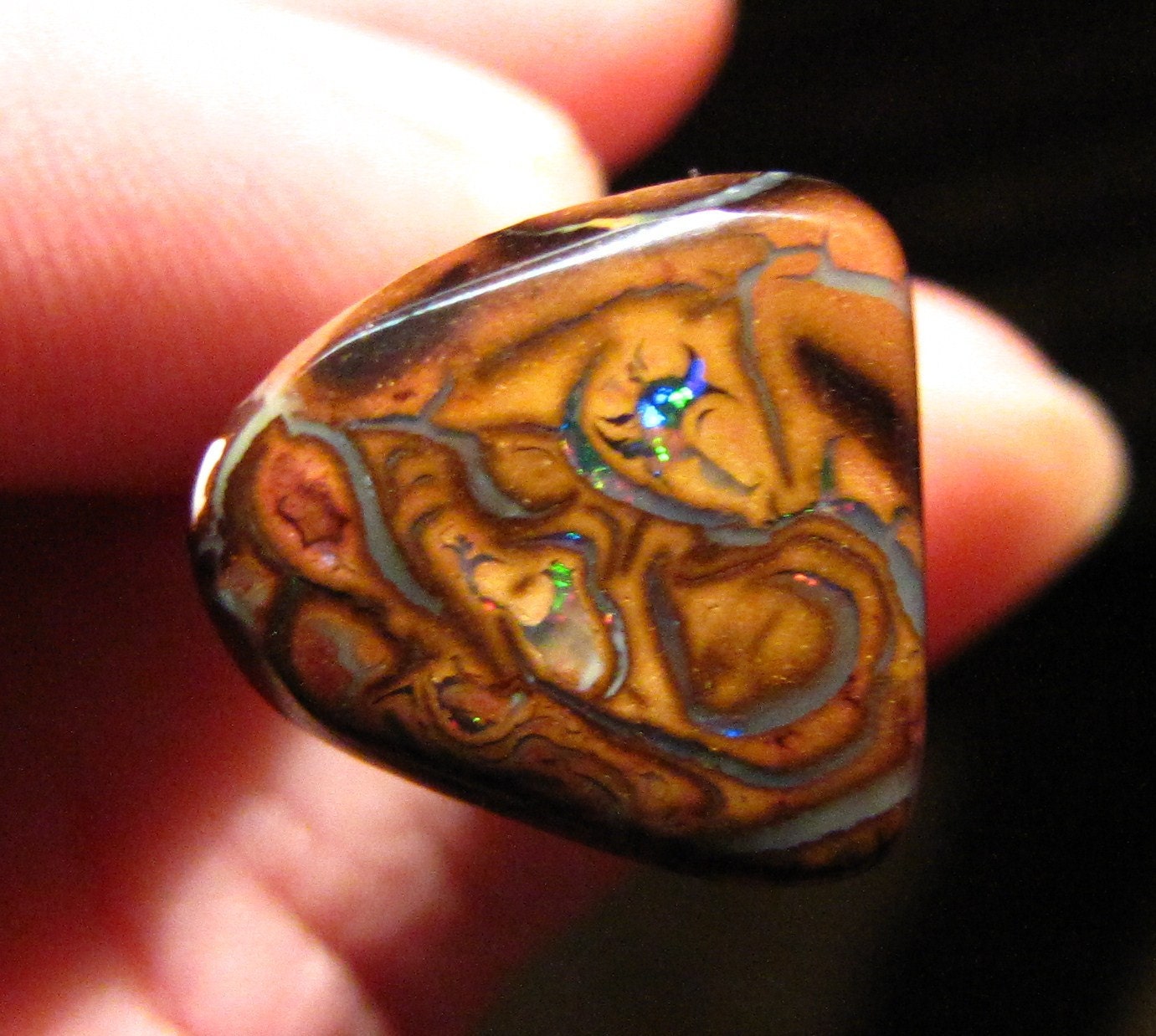 6.4ct Koroit Boulder Opal /Australian Opal cabochon