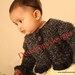 PATTERN Crochet Sweater Jacket Shrug Bolero Baby Newborn Toddler Classic Collection Dewdrops No 213