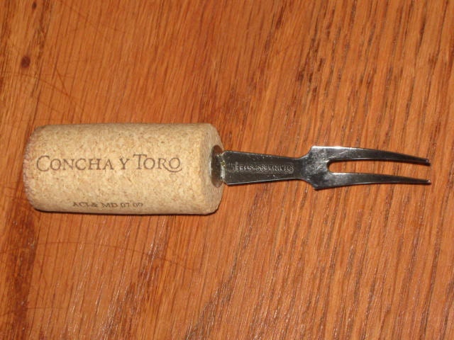 Trio of Wine Cork Cheese Spreaders / Canape / Hors d'oeuvre Utensils
