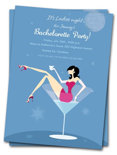Items Similar To Bachelorette Party Invitations Printable