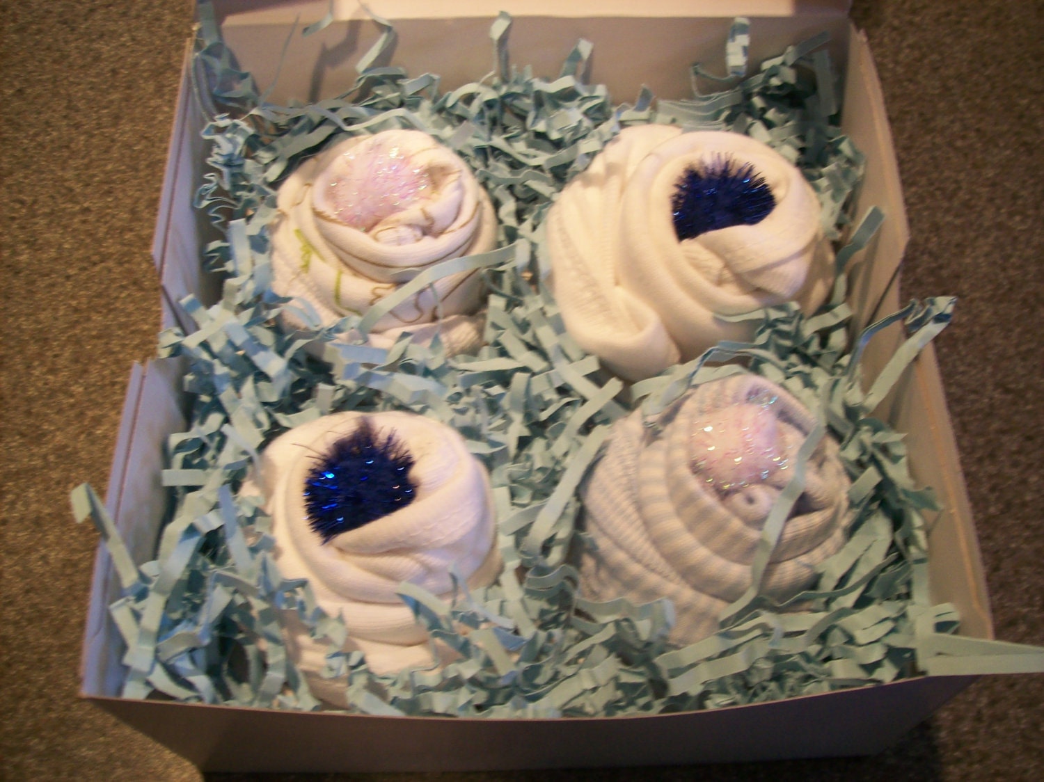 Baby Boy Onesie - Baby Boy Gifts - Baby Cupcake -Baby Gift Sets