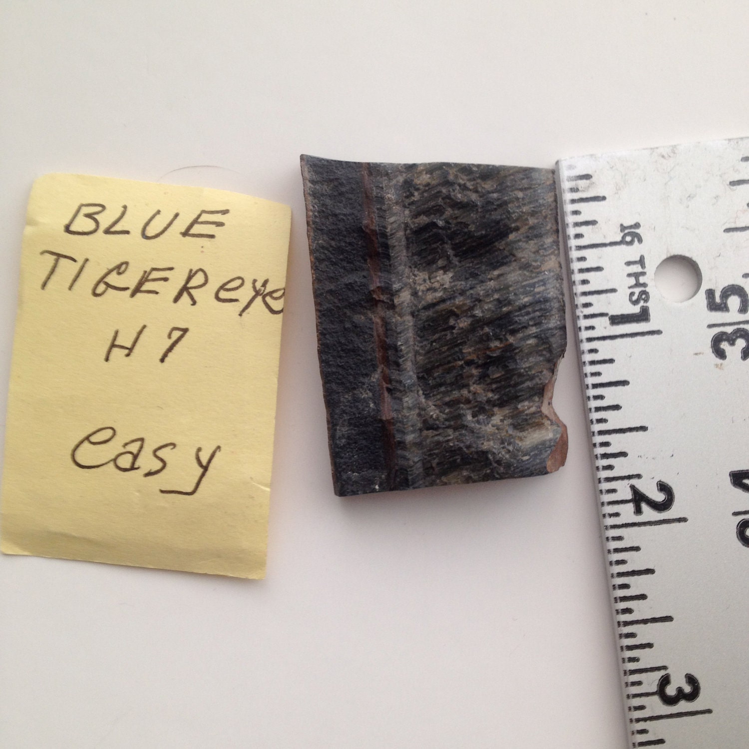 Hawkeye Tigereye Slab Cab Rough VIntage Gem Cutting Material