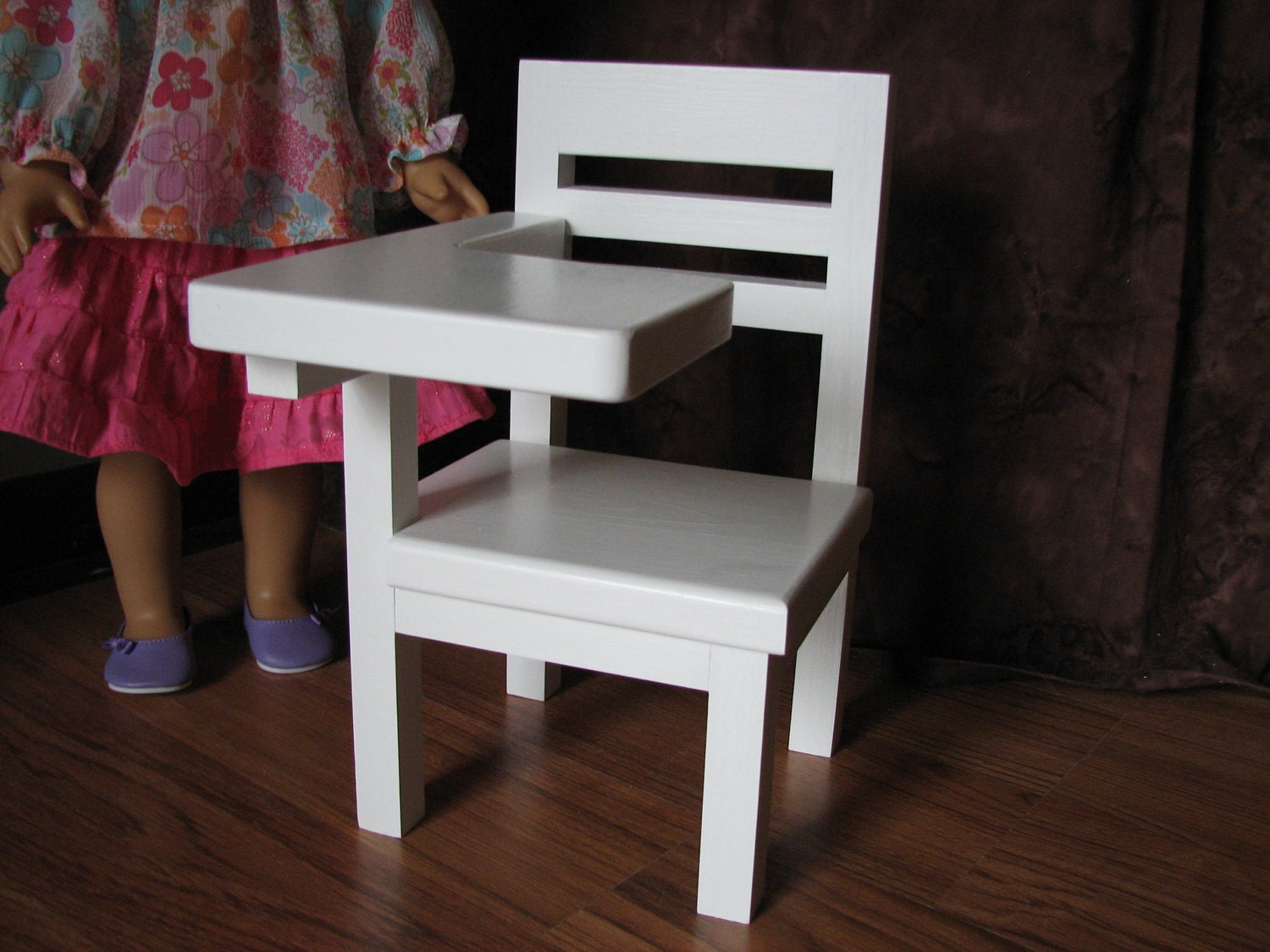 School Desk Chair for American Girl or other similar 18" dolls - JUNE SHIPPING
