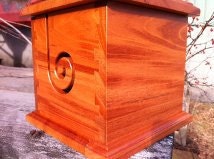 Jumbo Mahogany Yarn Box