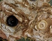 Paper Flowers French 1880s Dictionary Set of 3