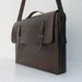 Leather school satchel
