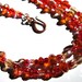 Coquelicot - blazing red-orange Swarovski Crystal - Color Enchanted Euphoria - FREE SHIPPING