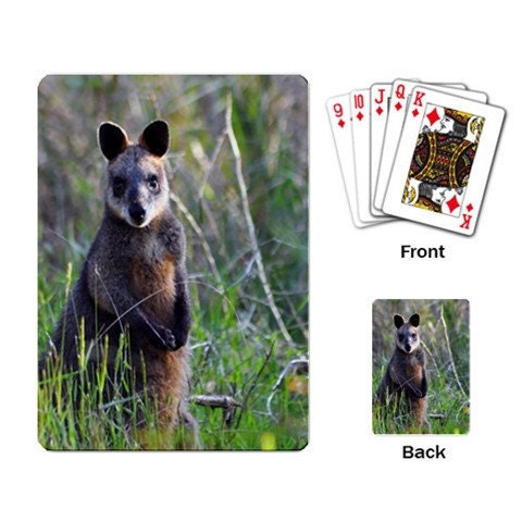 Playing Cards "Swamp Wallaby "