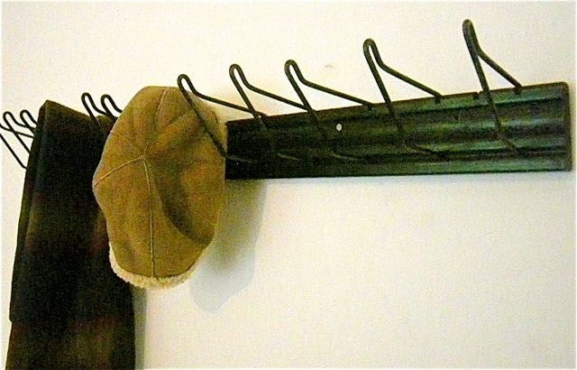 Vintage Industrial Coat Rack / Hat Rack / Display Rack