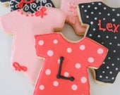 1 Dzn Onesie Baby Shower Cookies